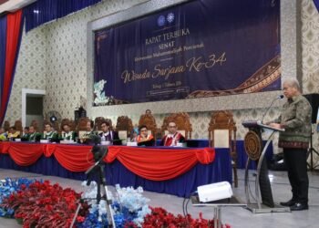 370 Lulusan Universitas Muhammadiyah Pontianak Diwisuda, Sekda Kalbar Tekankan Kesiapan Hadapi Dunia Kerja