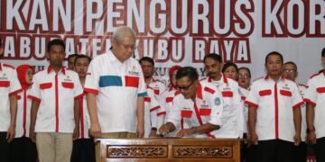 KORMI Kubu Raya Dilantik, Sekda Kalbar Dorong Budaya Hidup Sehat