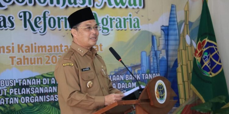 Gubernur Kalbar Buka Rakor GTRA 2026, Tekankan Integrasi Penataan Aset dan Akses