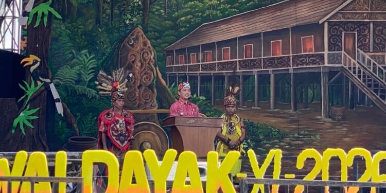 Pembukaan Pekan Gawai Dayak 2026, Norsan Tegaskan PGD Milik Seluruh Etnis di Kalbar