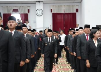 206 Pejabat Pemprov Kalbar Dilantik, Gubernur Norsan Tekankan Inovasi dan Pelayanan Prima
