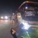 Truk Trailer Hantam Bus Damri Mogok di Batu Layang Pontianak, Sopir Tewas Terlindas