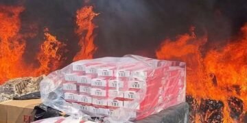 Bea Cukai Kalbar Musnahkan Barang Selundupan Senilai Rp1,2 Miliar di Entikong