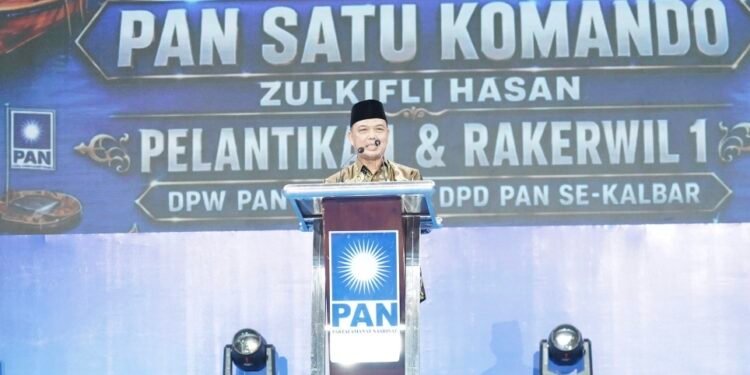 Ria Norsan Minta PAN Jadi Mitra Strategis Pembangunan Kalbar