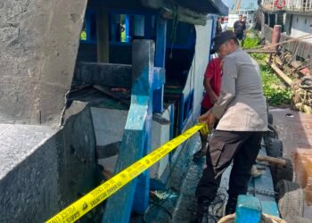 Pekerja Las Tewas, Dua Orang Terluka Akibat Ledakan Kapal di Dok Pontianak Utara