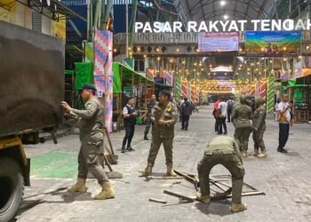 PKL Jalan Asahan Ditertibkan, Pemkot Pontianak Siapkan Relokasi ke Kios Pasar