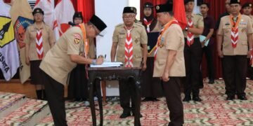 Dilantik Jadi Ketua Mabida, Norsan Ingin Pramuka Kalbar Jadi Kawah Candradimuka Generasi Berkarakter