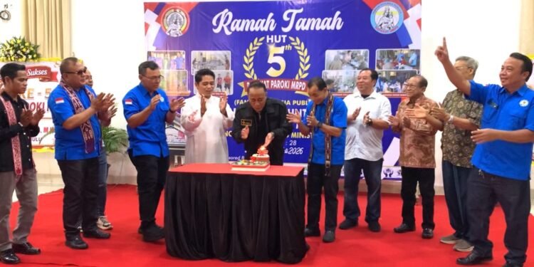 HUT Ke-5 BAPAKAT MRPD, Krisantus Ajak Umat Perkuat Persatuan dan Tumbuhkan Cinta Untuk Kalbar