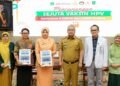 Sekda Harisson Canangkan Gerakan Sejuta Vaksin HPV: Perempuan Sehat Adalah Pilar Keluarga