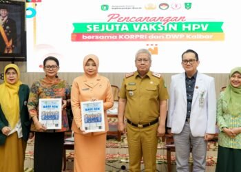 Sekda Harisson Canangkan Gerakan Sejuta Vaksin HPV: Perempuan Sehat Adalah Pilar Keluarga