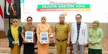Sekda Harisson Canangkan Gerakan Sejuta Vaksin HPV: Perempuan Sehat Adalah Pilar Keluarga