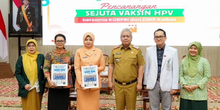 Sekda Harisson Canangkan Gerakan Sejuta Vaksin HPV: Perempuan Sehat Adalah Pilar Keluarga