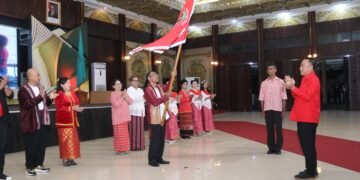 Kukuhkan DPP Basudara Maluku Kalbar, Wagub Krisantus: Tak Ada Lagi Istilah Pendatang, Semua Putra-Putri Kalbar