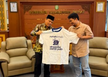 Ria Norsan: Merah Putih Harus Terus Berkibar hingga Batas Negeri