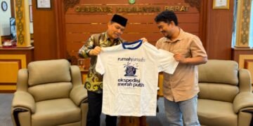 Ria Norsan: Merah Putih Harus Terus Berkibar hingga Batas Negeri