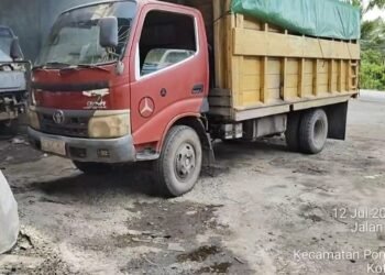 Polisi Bongkar Dugaan Penimbunan 2.000 Liter Solar Subsidi di Pontianak, Truk dan Sopir Diamankan