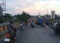 Truk Patah As Bikin Macet di Jembatan Kapuas Dua, Polisi Sentil Pengusaha Ekspedisi