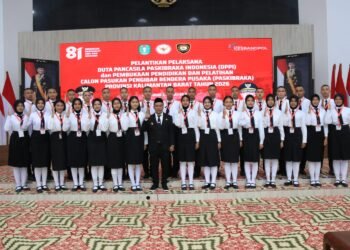 Wagub Krisantus: Paskibraka Harus Jadi Teladan dan Penggerak Nilai-Nilai Pancasila