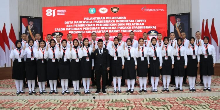 Wagub Krisantus: Paskibraka Harus Jadi Teladan dan Penggerak Nilai-Nilai Pancasila