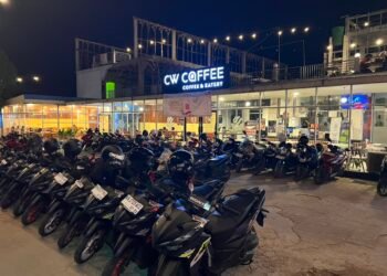 CW Coffee Tebas Jadi Rest Area Ekspedisi Merah Putih, Dukung Sukses Pengibaran 1.000 Bendera di Perbatasan