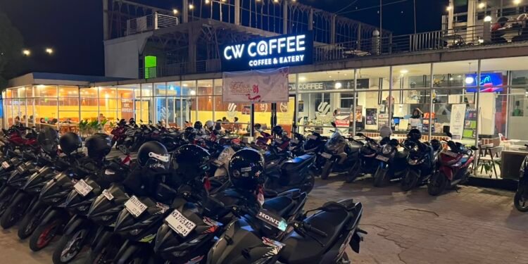 CW Coffee Tebas Jadi Rest Area Ekspedisi Merah Putih, Dukung Sukses Pengibaran 1.000 Bendera di Perbatasan