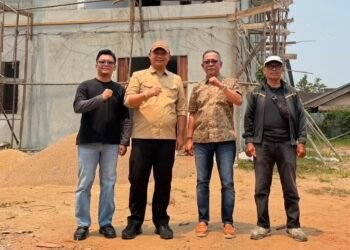 Kantor Gerindra Ketapang Dikebut, Pembangunan Tembus 80 Persen