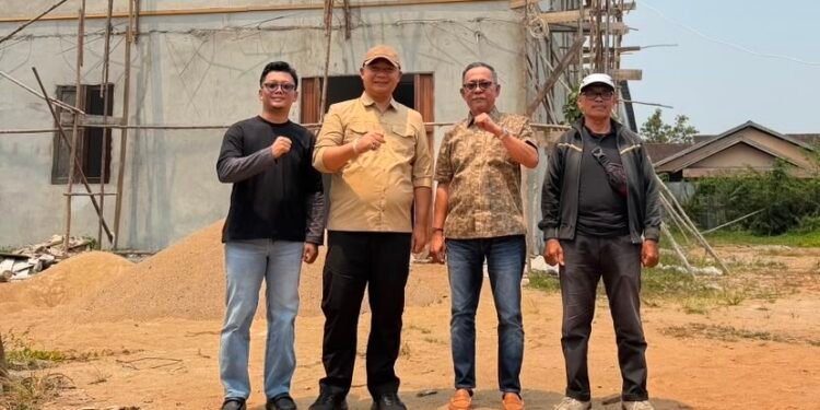 Kantor Gerindra Ketapang Dikebut, Pembangunan Tembus 80 Persen