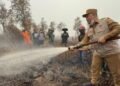 Norsan Soroti Dugaan Pembakaran Lahan di Pelang, Pemadaman Terkendala Kabut Asap