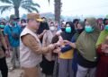Kabut Asap Selimuti Kayong Utara, Pemprov Kalbar Kirim Air Bersih dan Gelar Pasar Murah