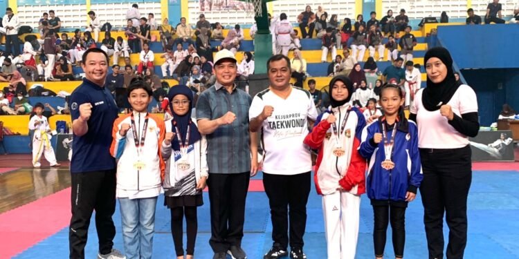 Piala Gubernur Kalbar Jadi Ajang Pembuktian Atlet Muda Taekwondo