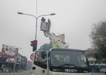 Kabel Lampu Lalu Lintas Dicuri, Dishub Pontianak Segera Pulihkan Simpang Diponegoro