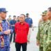 Wagub Krisantus Sambut JS Kunisaki di Kalbar: Chinook Jepang Siap Bantu Padamkan Karhutla