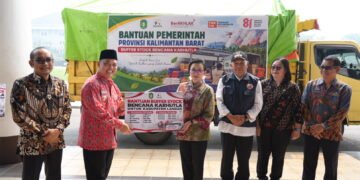 Empat Kabupaten Belum Dapat Bantuan Pusat, Pemprov Kalbar Salurkan Logistik untuk Warga Terdampak Karhutla