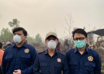 Karang Taruna Pastikan Logistik Pemadam Karhutla di Kubu Raya Tetap Terpenuhi