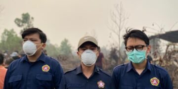 Karang Taruna Pastikan Logistik Pemadam Karhutla di Kubu Raya Tetap Terpenuhi