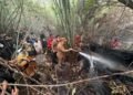 Norsan Turun ke Bukit Peramas, Ikut Padamkan Karhutla di Medan Terjal