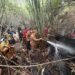 Norsan Turun ke Bukit Peramas, Ikut Padamkan Karhutla di Medan Terjal