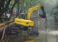 Parit Tokaya Dikeruk, Pemkot Pontianak Tambah Dua Pompa untuk Atasi Genangan