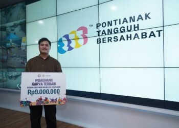 Logo Hari Jadi ke-255 Pontianak, Manusia Jadi Wajah Kota