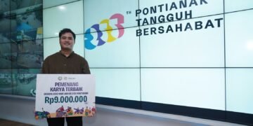 Logo Hari Jadi ke-255 Pontianak, Manusia Jadi Wajah Kota