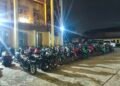 Patroli Balap Liar, 44 Motor Berknalpot Brong Diamankan Polisi di Pontianak