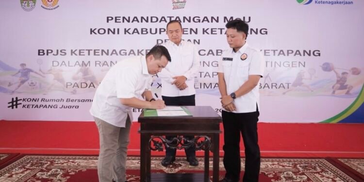 700 Kontingen Porprov Ketapang Dapat Perlindungan BPJS Ketenagakerjaan