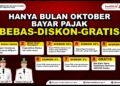 Gubernur Ria Norsan Bebaskan Denda PKB dan Opsen Selama Oktober 2026